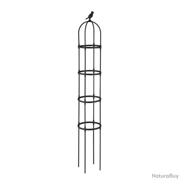 Lot de 2 treillis d�coratifs cuisin� jardin 180 x 180 cm support plantes grimpantes en m�tal noir 1