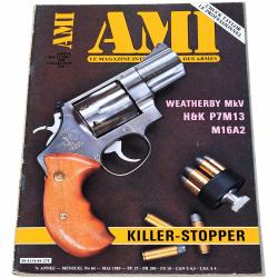Magazine AMI N&deg;64 Mai 1985 - M16A2 H&K P7M13 Weatherby MkV Militaria