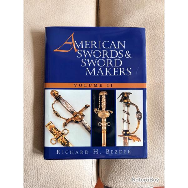 Livre sabres US - American swords and sword makers-