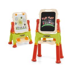 Cavalet debout pour enfants ajustable 57 x 32 x 81 cm id&eacute;al pour art et jeux structure robuste en P