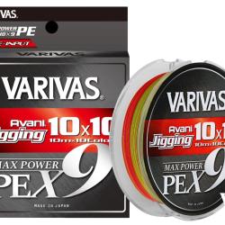 Tresse Varivas Avani Jigging 10 x 10 Max Power PE X9 600m PE 5 80 LB 600 m