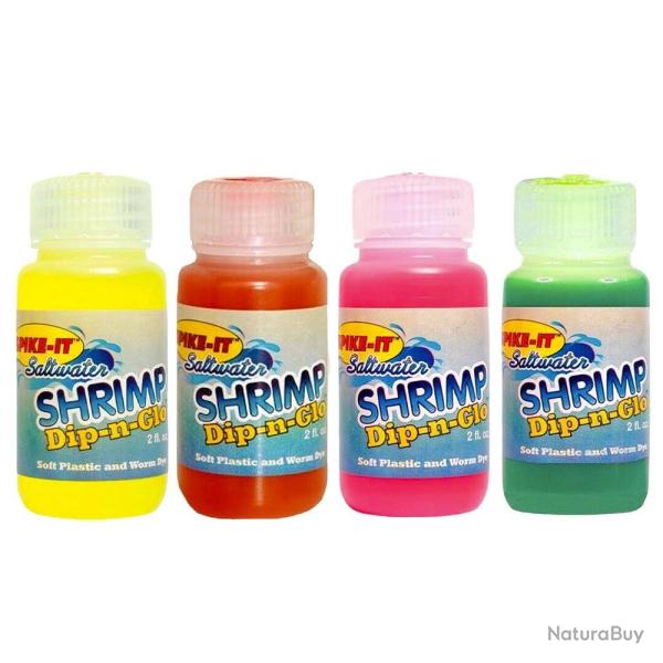 Colorant Spike-It Dip N Glo Shrimp Rose Crevette 60ml