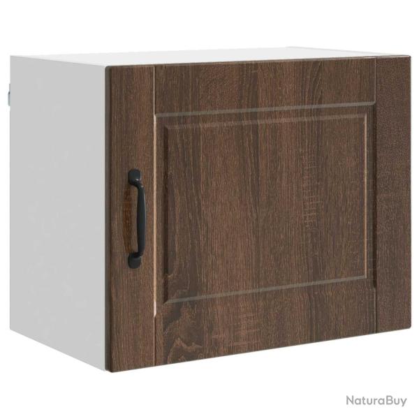 Lot de 2 armoires de cuisine modernes en bois d'ing�nierie rangement pratique 50 x 31 x 40 cm en ch