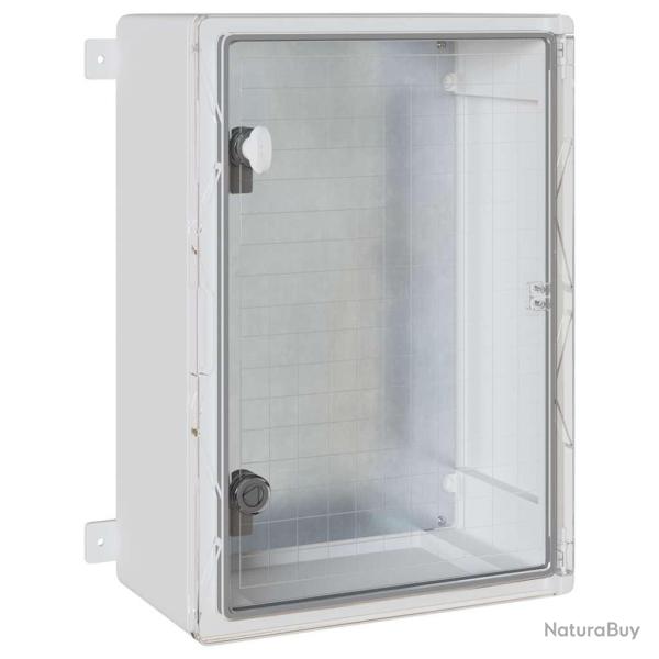 Armoire de contr�le moderne 35 x 19,5 x 50 cm solution de rangement �l�gante polyvalente en plastiq