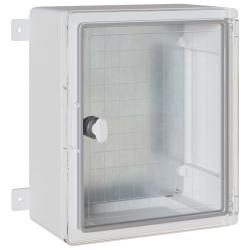 Armoire de contr&ocirc;le moderne 30 x 16,5 x 35 cm durable style contemporain int&eacute;rieur ext&eacute;rieur en pla