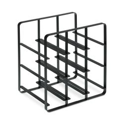 Casier &agrave; bouteilles horizontal pour 9 bouteilles 60 x 30 x 25 cm design moderne industriel d&eacute;co cui