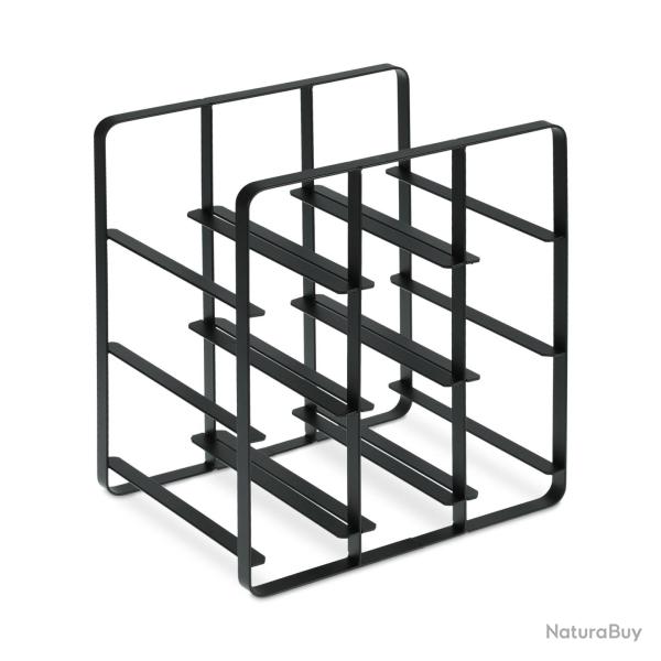 Casier � bouteilles horizontal pour 9 bouteilles 60 x 30 x 25 cm design moderne industriel d�co cui
