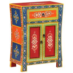 Buffet bahut commode armoire meuble de rangement organisateur cuisine salle de s&eacute;jour salon peint &agrave;