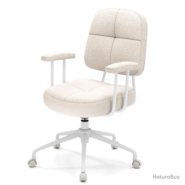 Chaise de bureau ergonomique 68 x 68 x 97-103 cm accoudoirs rembourr�s pivotante et fonction rockin