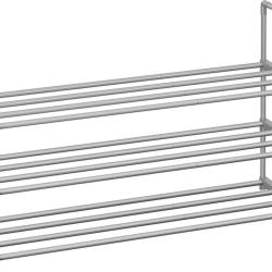&Eacute;tag&egrave;re &agrave; chaussures design &eacute;pur&eacute; 30 x 92 x 55 cm peu encombrante pour entr&eacute;e salon chambre en m&eacute;ta