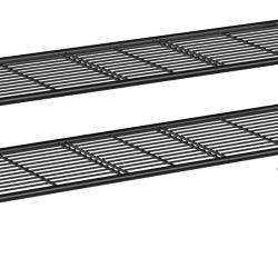 &Eacute;tag&egrave;re &agrave; chaussures r&eacute;glable 28 x 85 x 35 cm pour 10 paires d'entr&eacute;e couloir finition moderne en a