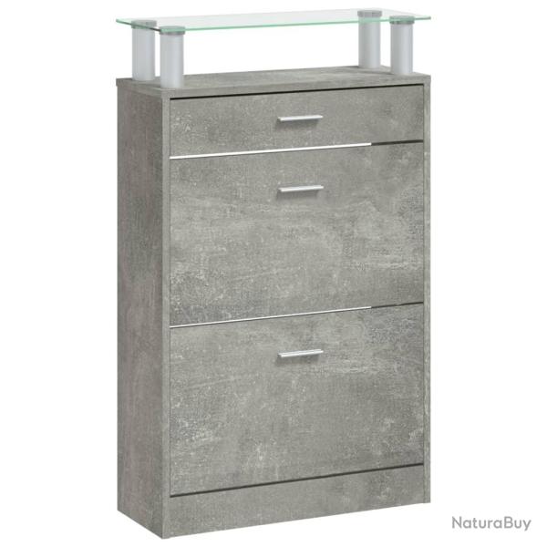 Armoire � chaussures range chaussures rangement meuble entr�e couloir salon 63 x 24 x 104 cm bois d