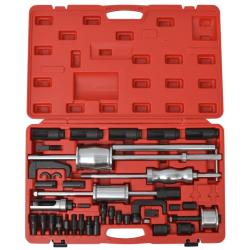 Jeu d'extracteurs d'injecteur diesel acier voiture auto garage atelier 02_0004193