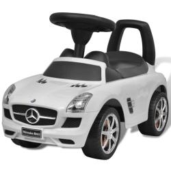 Voiture blanche pour enfants mercedes benz 02_0005220