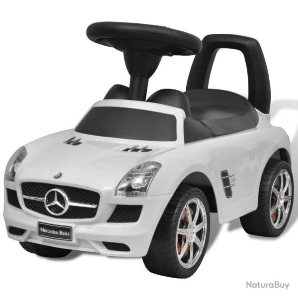 Voiture blanche pour enfants mercedes benz 02_0005220