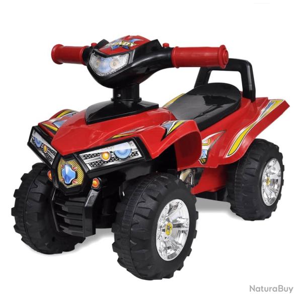 Quad � chevaucher enfant rouge avec son et lumi�re 02_0005266