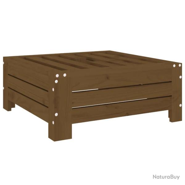 Couvercle de base de parasol table d'appoint rustique ext�rieur 63,5 x 63,5 x 26 cm en bois de pin
