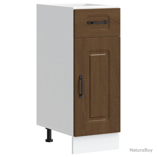 Armoires de cuisine moderne avec tiroir 30 x 46 x 81,5 cm grand espace de rangement en bois d'ing�n