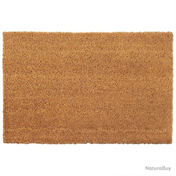 Lot de 5 tapis de porte antid�rapants 40 x 60 cm int�rieur ext�rieur durable en fibre de coco natur