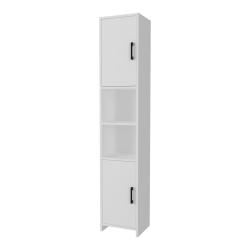 Meuble colonne de cuisine 180 x 35 x 30 cm blanc 03_0009946