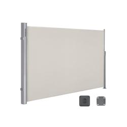 Store lat&eacute;ral brise-vue flexible ext&eacute;rieur 180 x 350 cm protection contre le vent et soleil finitio