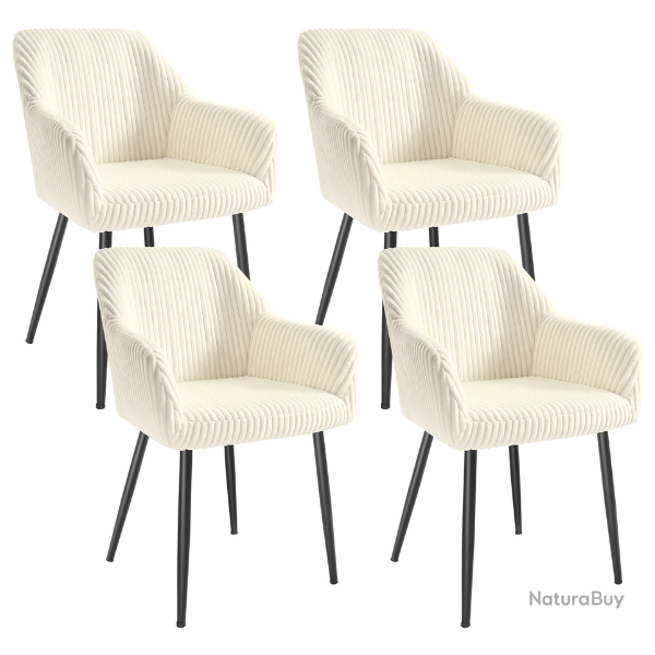 Chaise de salle � manger fauteuil rembourr� confort ergonomique 60 x 62,5 x 85 cm en velours gris 1