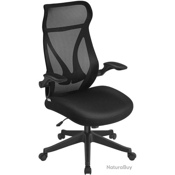 Chaise de bureau ergonomique r�glable hauteur 71 x 71 x 119 cm confort optimal style moderne en pol