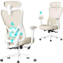 Chaise de bureau ergonomique r&eacute;glable hauteur 70 x 70 x 136 cm confort optimal style contemporain e