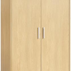 Meuble &agrave; chaussures autoportant moderne 60 x 36 x 90,5 cm 5 niveaux ambiance cosy en MDF almond 12_