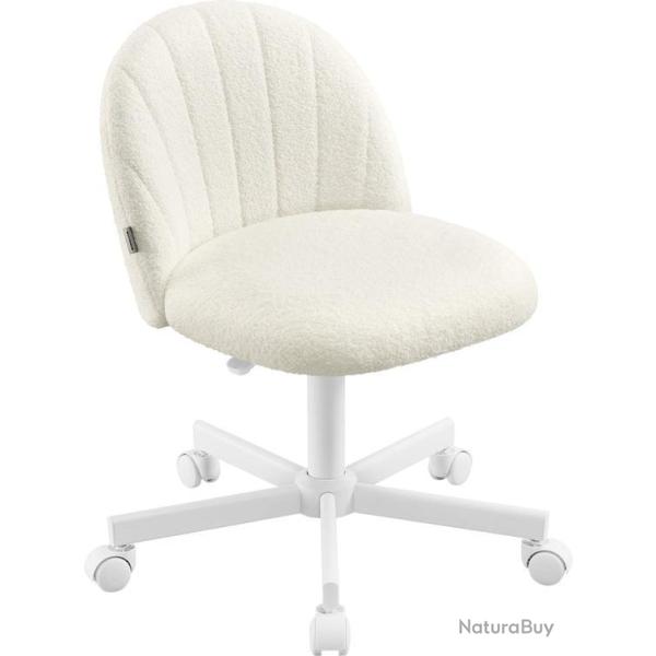 Chaise de bureau r�glable hauteur 60 x 60 x 88 cm assise ergonomique style moderne chambre en tissu