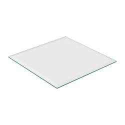 Plaque en verre de s&eacute;curit&eacute; tremp&eacute; 70 x 70 cm protection contre les rayures &eacute;l&eacute;gante finition polie