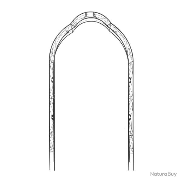 Arche � rosiers support plante grimpante 220 x 120 x 30 cm d�corative et r�sistante au intemp�ries