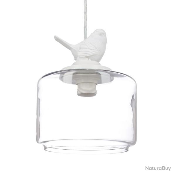 Lampe de plafond design originale d�corative 30 x 30 x 30 cm en verre transparent 13_0003437