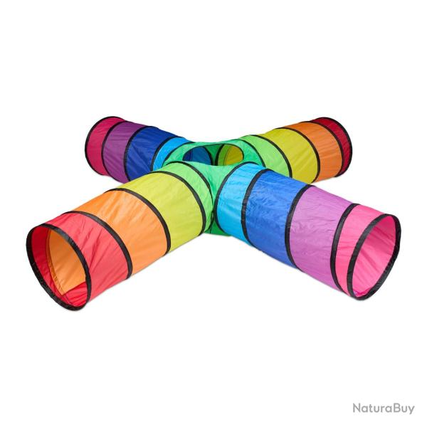 Tunnel de jeu rampant pour enfants int�rieur ext�rieur 150 x 50 x 50 cm facile � monter en polyeste