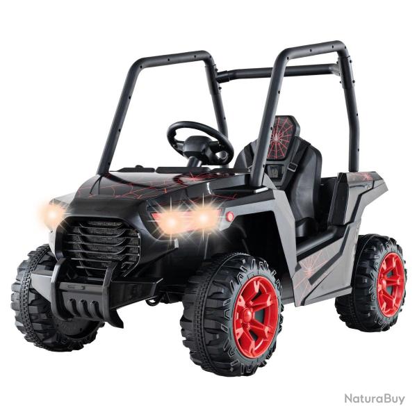 V�hicule buggy 116 x 68 x 85 cm pour enfants 3 � 8 ans t�l�commande 3 vitesses d�marrage lent style