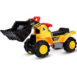 Tracteur pour enfant avec pelle manuelle 80 x 45 x 30 cm d&eacute;veloppement de coordination design robus