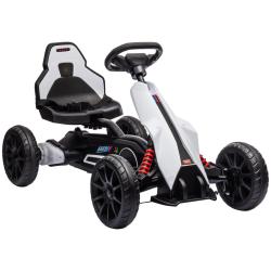 Kart enfant tout-terrain 100 x 58 x 58 cm vitesse 3 &agrave; 5 km/h si&egrave;ge r&eacute;glable design moderne stable e