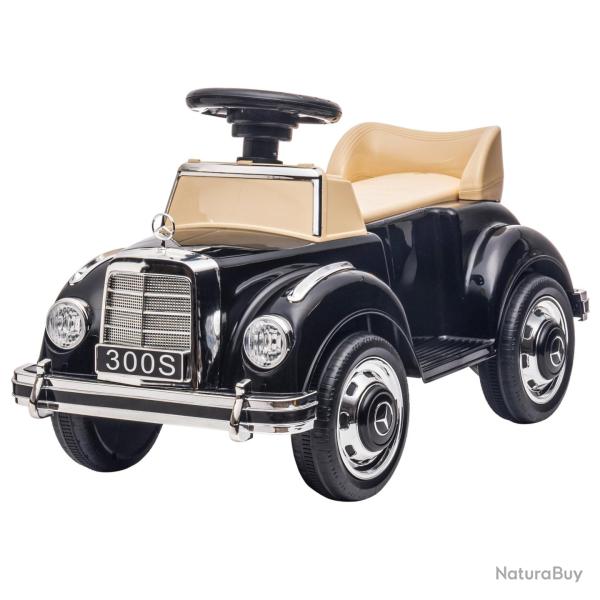 Voiture porteur pour enfant 77,5 x 41,5 x 45 cm coffre de rangement but�e anti-bascule design conte