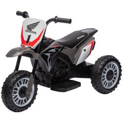 Moto cross &eacute;lectrique 3 roues pour enfant 71 x 40,5 x 43,5 cm autonomie 1h assise large stable styl