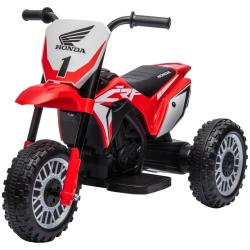 Moto cross &eacute;lectrique 3 roues enfant 18-36 mois 71 x 40.5 x 43.5 cm s&eacute;curit&eacute; maniabilit&eacute; design sca