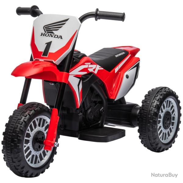 Moto cross �lectrique 3 roues enfant 18-36 mois 71 x 40.5 x 43.5 cm s�curit� maniabilit� design sca