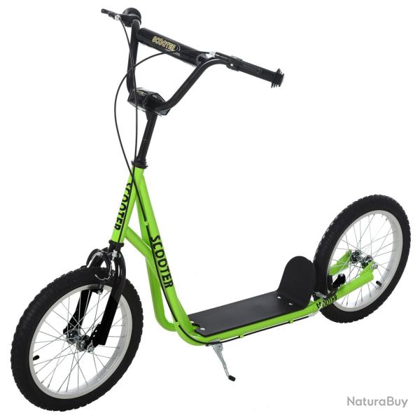 Trottinette enfant � partir de 5 ans 139 x 58 x 90-96 cm guidon r�glable pneus � air moderne �pur�