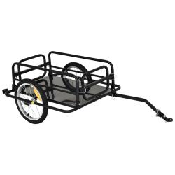 Remorque v&eacute;lo de transport 139 x 71.5 x 49 cm 70 l attelage universel ext&eacute;rieur contemporain indust