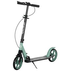 Trottinette pliable pour adultes 91 x 36 x 104 cm guidon r&eacute;glable double frein design contemporain