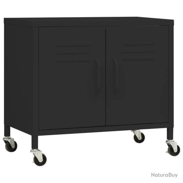 Armoire de rangement avec �tag�re r�glable 60 x 35 x 56 cm d�placement facile ambiance moderne en a