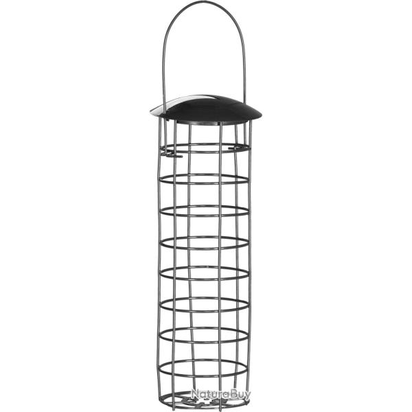 Support � boules de graisse pour oiseaux jardin 31 x 8,5 cm pratique � remplir et nettoyer design m