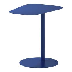Table d'appoint 50 x 50 x 38 cm bleu fonc&eacute; 03_0010932