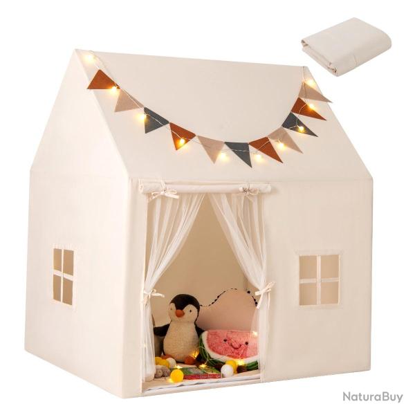 Tente de jeu pour enfants 123 x 107 x 137 cm espace ample tapis antid�rapant cosy en tissu oxford b