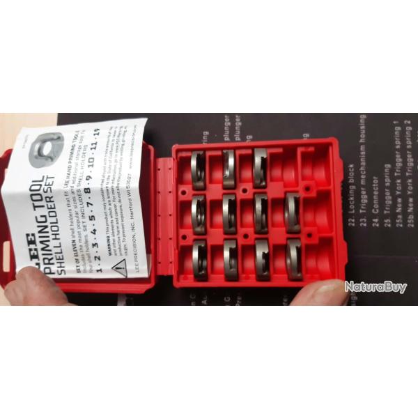 boite de shel holder pour amorceuse manuelle
