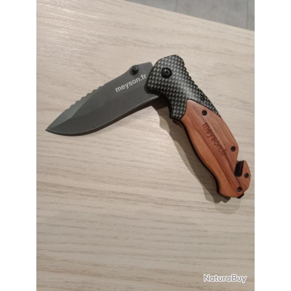 Couteau pliant chasse